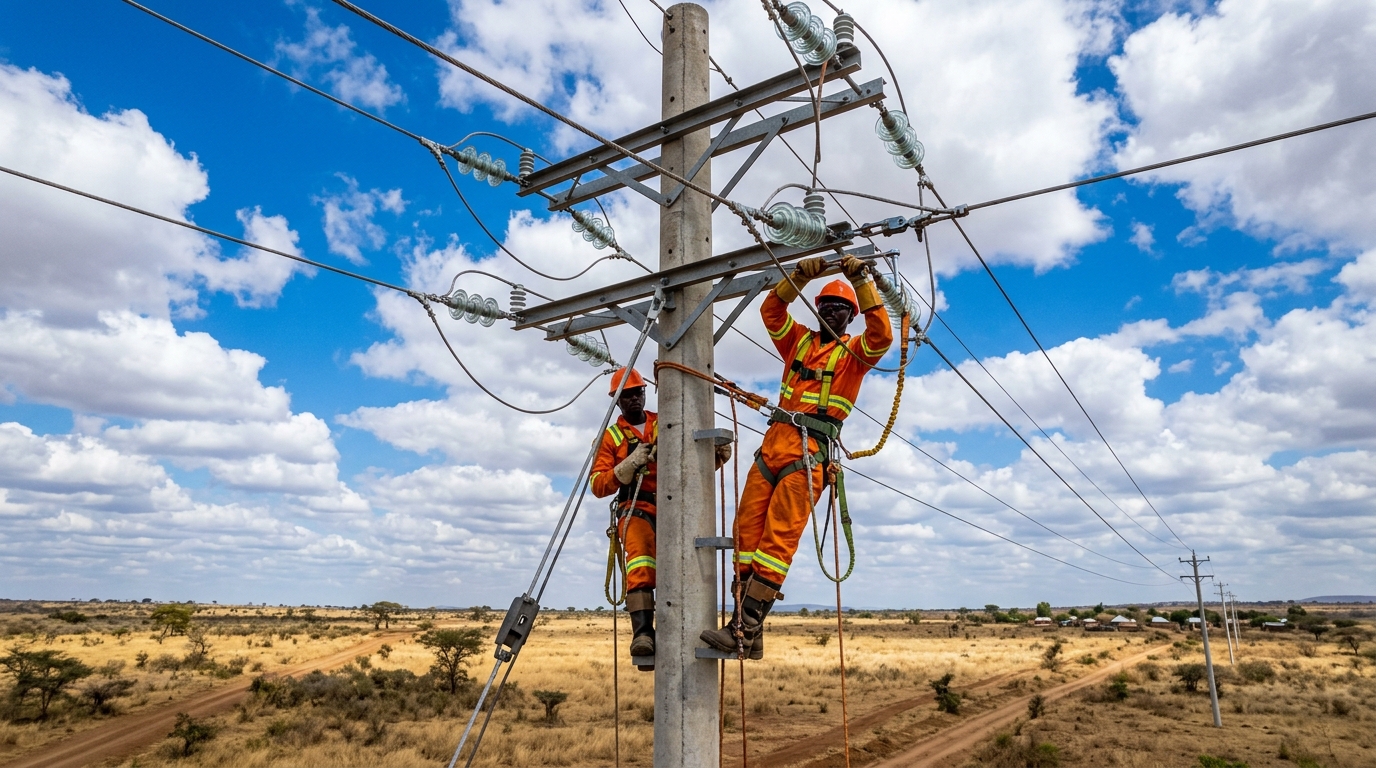 Construction lignes MT 30 kV & 10 kV — alimentation de la capitale